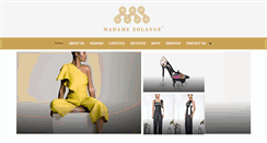 Desktop Screenshot of madamesolange.com